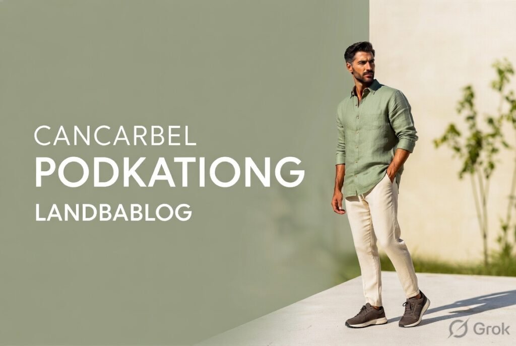 Sustainable men's fashion